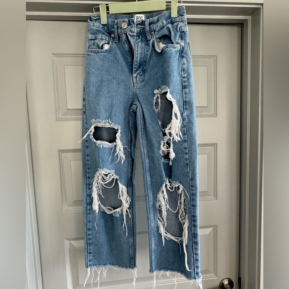BDG High rise baggy jeans size 24